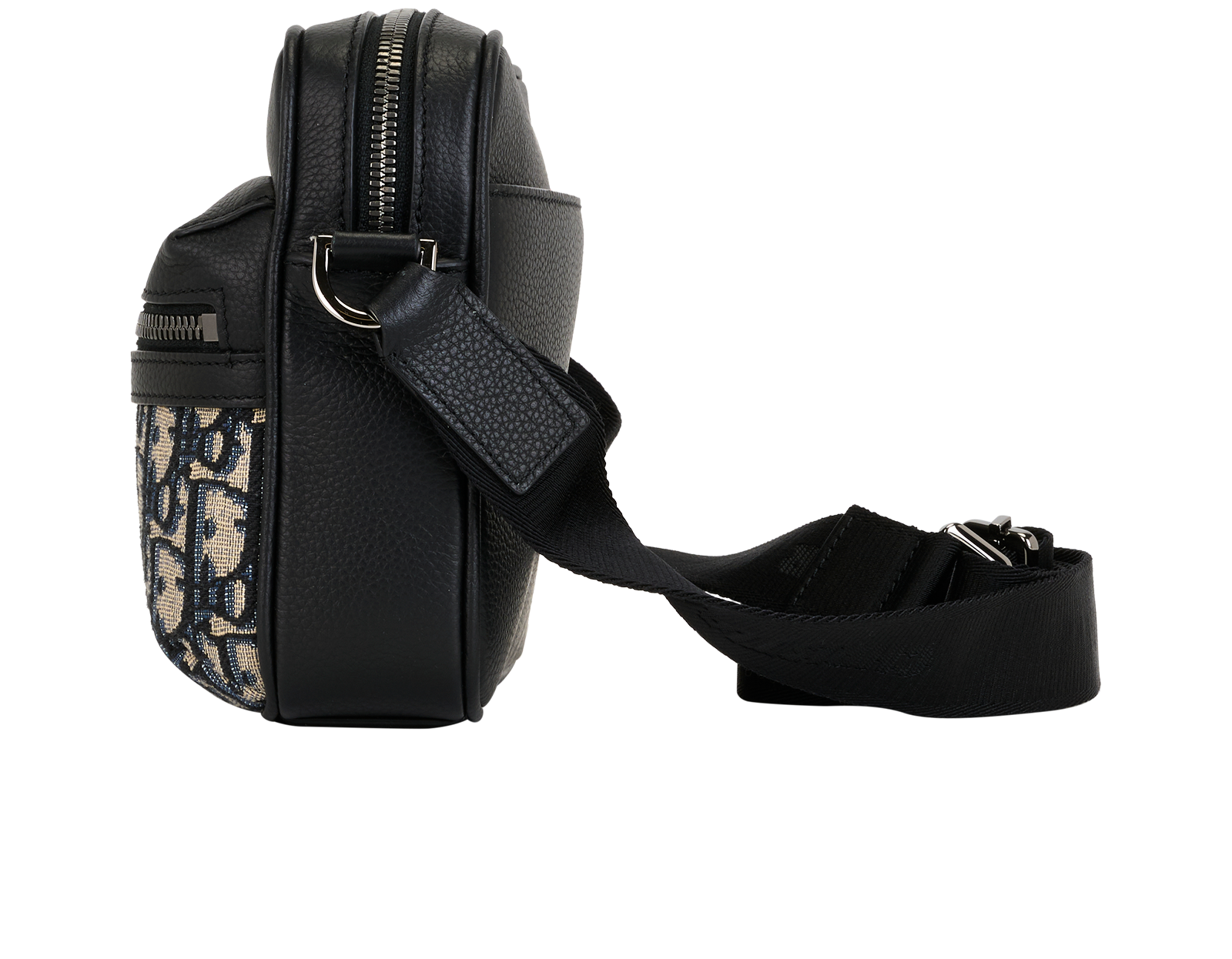 Rider 2.0, &pound;1,300, Handbags, Beige/Black/Navy, Canvas, Bottom view